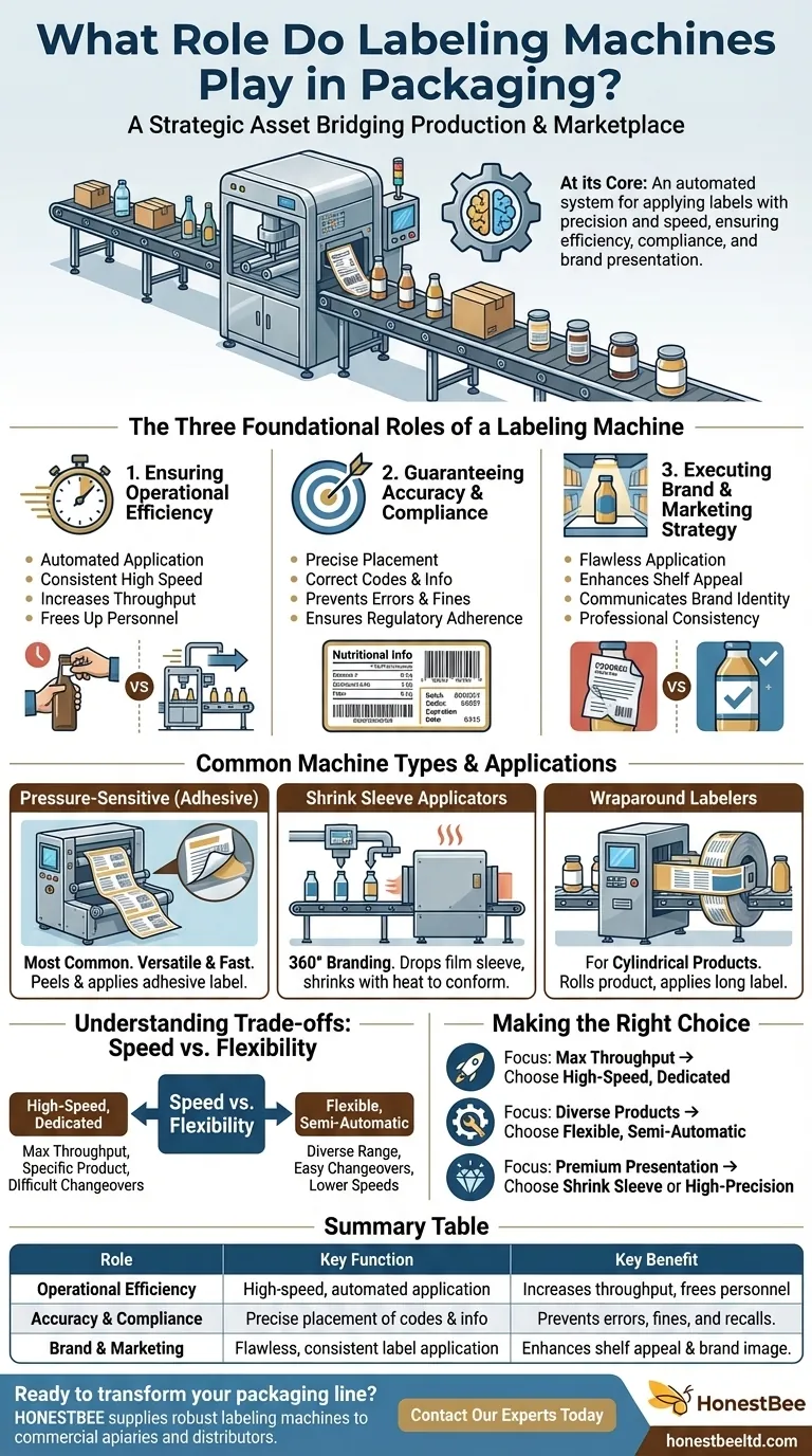 What role do labeling machines play in packaging? Boost Efficiency, Accuracy, and Brand Appeal Visual Guide