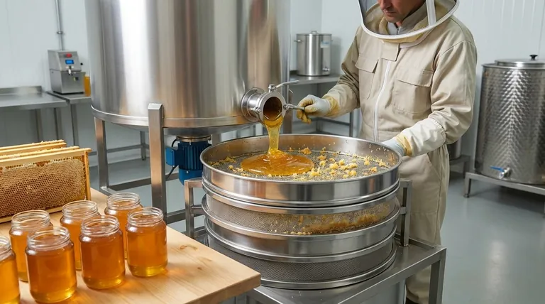 What role does a honey filter play in ensuring purity? Achieve Clean, Market-Ready Honey
