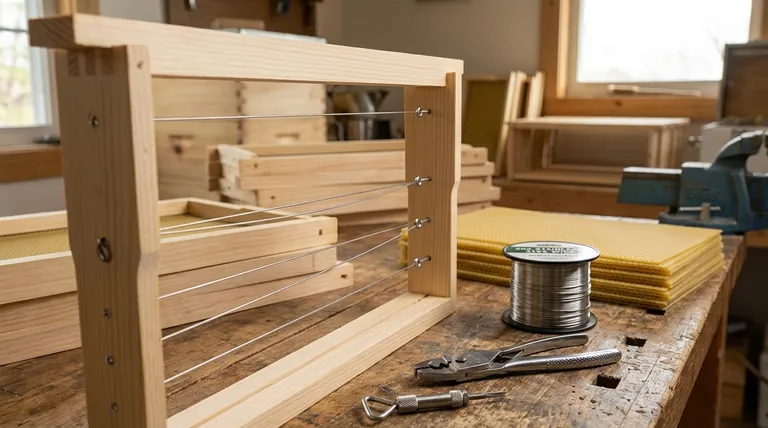 ما هي المادة التي يُصنع منها سلك إطار خلية النحل عادةً؟ الاختيار الحاسم لصحة الخلية