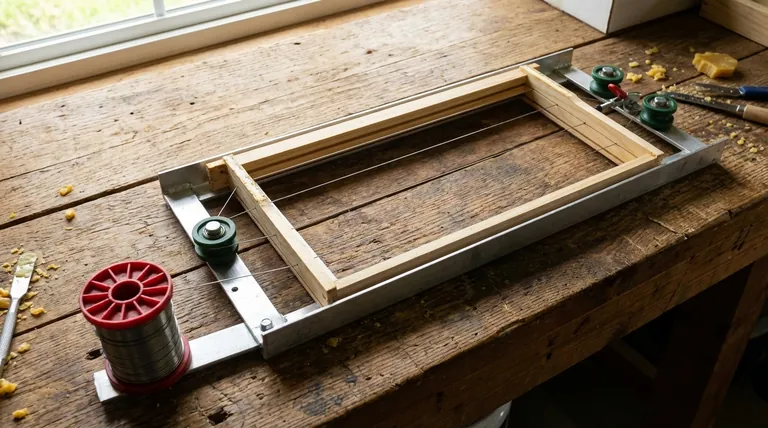 What is the wire gauge specification for bee frame wire? The Standard for Strong, Durable Hives