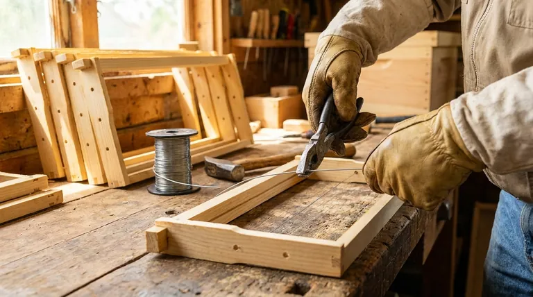 How is a frame wired in beekeeping? A Step-by-Step Guide to Stronger Honeycomb