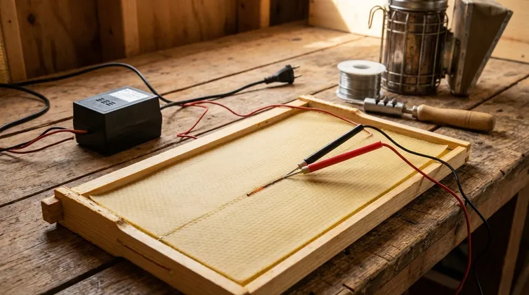 What methods are used to embed wire into the foundation? A Guide to Stronger, More Durable Beehives