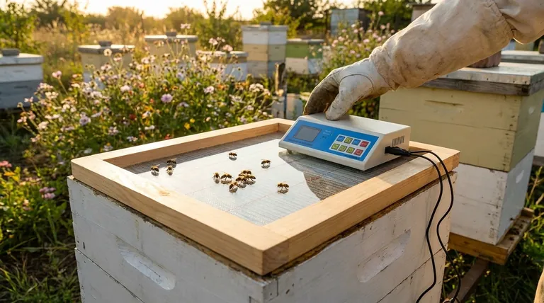 毒液收集器如何在多个蜂箱之间使用?高效轮换与蜜蜂健康指南