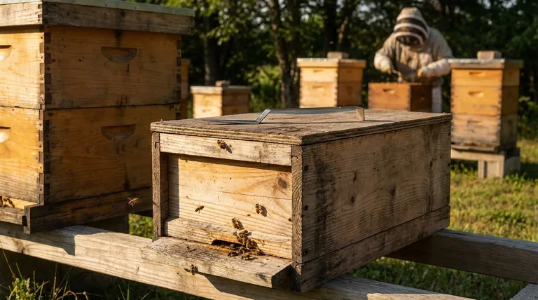 What is a wooden nuc box and what is its purpose? The Essential Tool for Modern Beekeeping