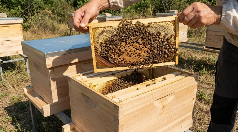 What is the typical composition of frames in a nuc? A 5-Frame Blueprint for a Thriving Hive