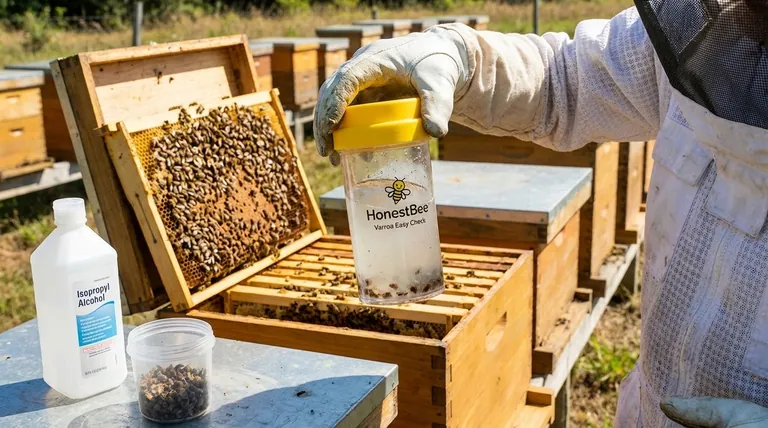 What are the advantages of the alcohol wash method? Achieve Gold Standard Varroa Mite Monitoring