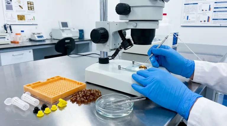 لماذا تم تطوير التلقيح الاصطناعي لملكات النحل؟ للتحكم الدقيق في جينات النحل