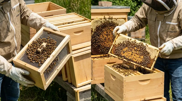 Was sind die beiden häufigsten Methoden, um eine neue Bienenvölker zu kaufen? Paket vs. Ableger (Nuc) Leitfaden