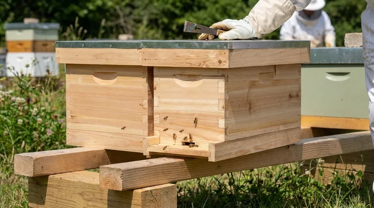 How should the nuc be installed in the apiary? Ensure Colony Success from Day One