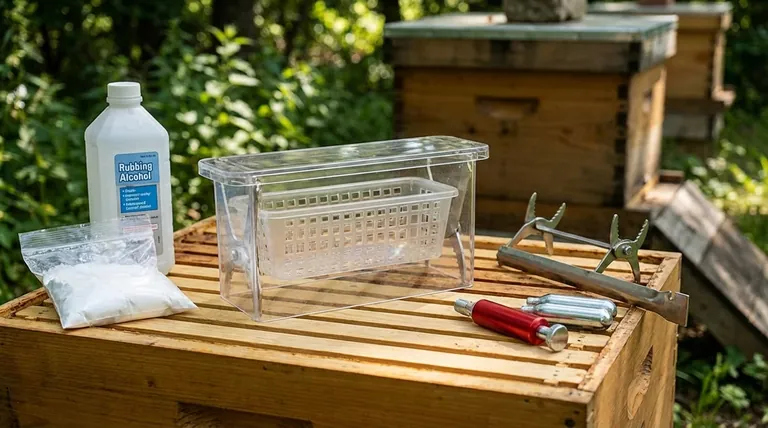 What makes the Varroa EasyCheck a versatile tool for beekeepers? Unlock 3-in-1 Mite Monitoring