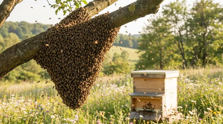 ماذا يحدث أثناء التطريد في مستعمرة نحل العسل؟ شرح التكاثر الطبيعي للمستعمرة
