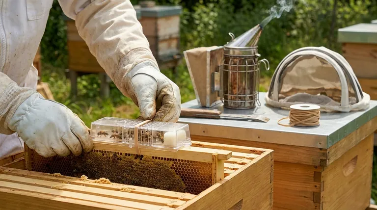 Quali oggetti sono necessari per posizionare la gabbia dell'ape regina nell'arnia? Una guida per una riuscita introduzione della regina