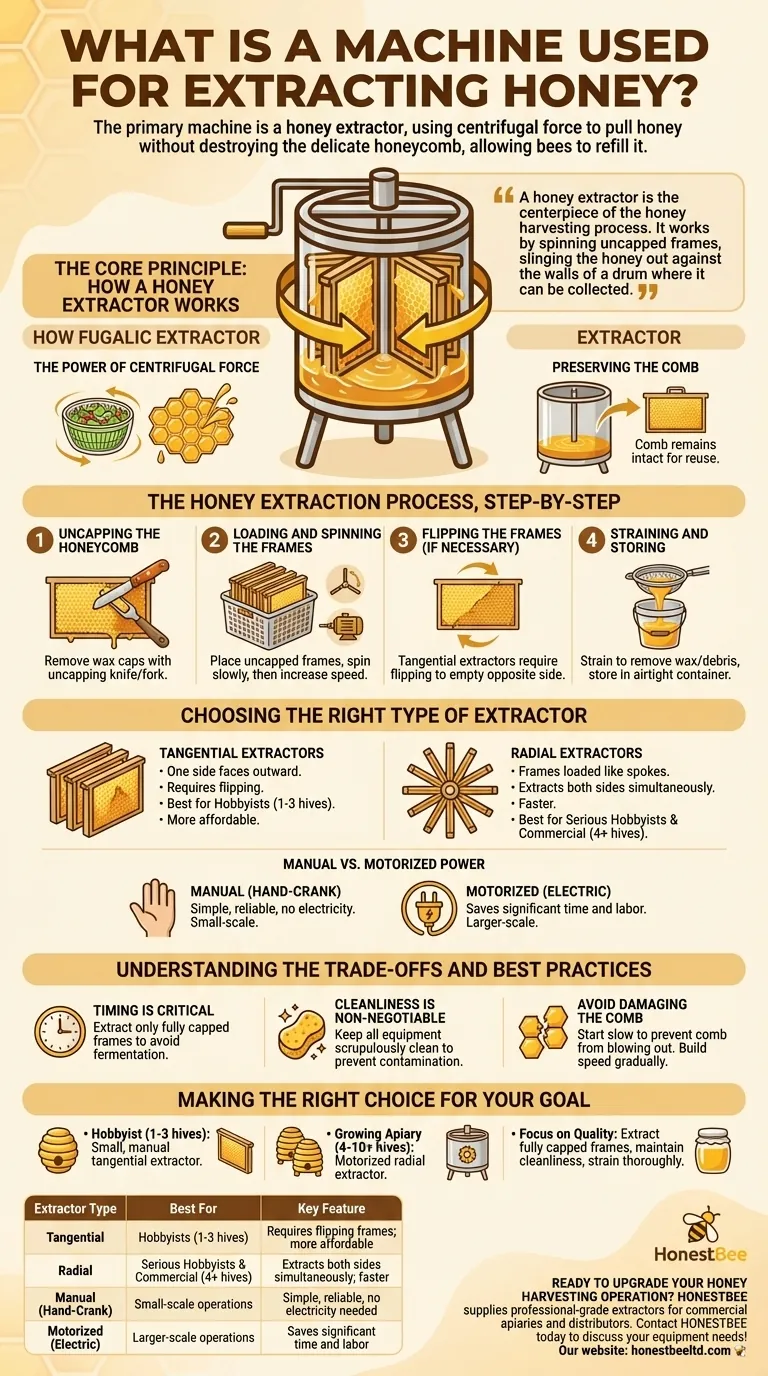 What is a machine used for extracting honey? Master the Art of Efficient Honey Harvesting Visual Guide