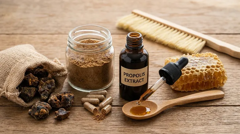 프로폴리스는 어떤 형태로 제공되나요? 필요에 맞는 올바른 형태를 선택하세요