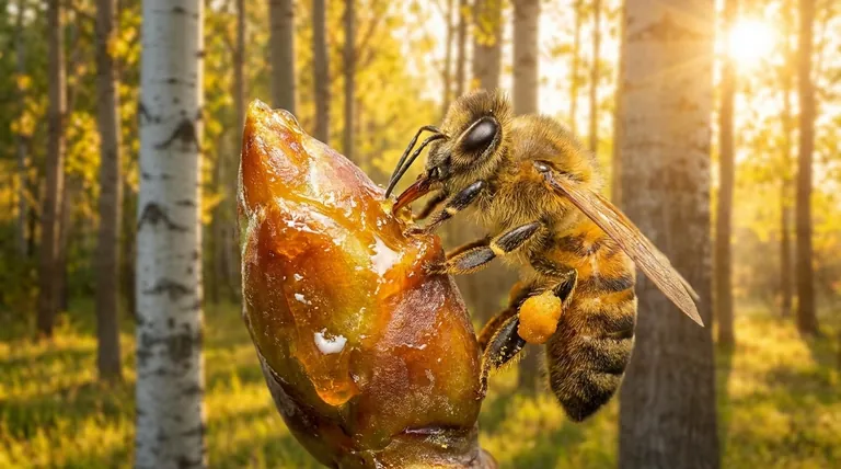 What trees do honey bees collect resins from? Discover the Key Sources for Healthy Hives