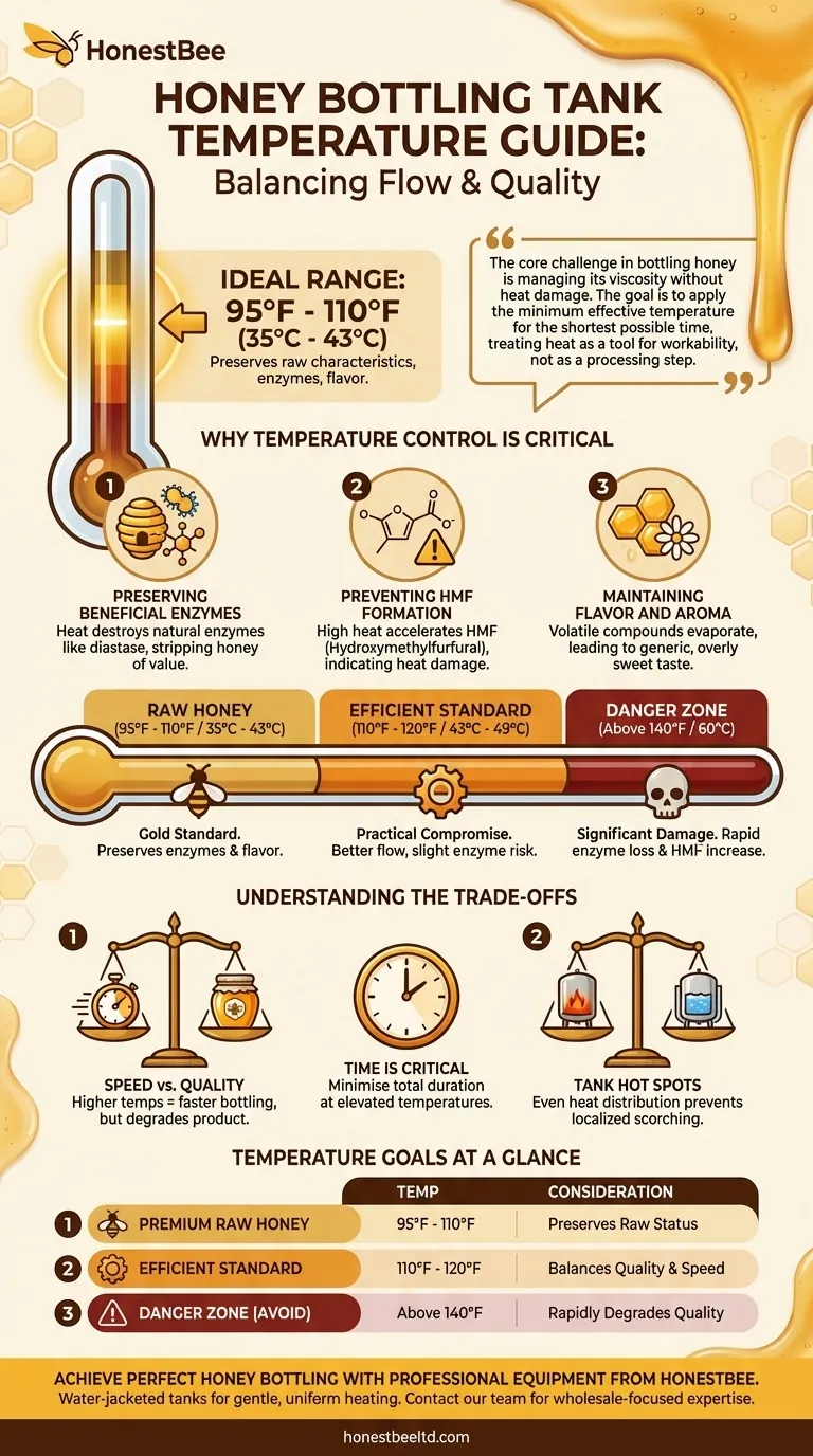 What temperature should a honey bottling tank be? Preserve Quality & Maximize Efficiency Visual Guide