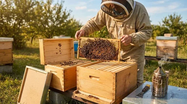 When should frames be moved from a nuc box to a new hive brood box? Key Timing for Healthy Colony Growth