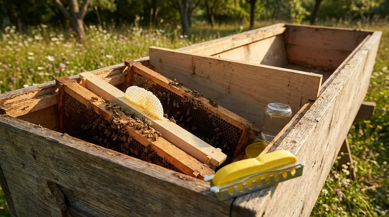 Comment une ruche à barrettes supérieures est-elle utilisée pour démarrer une nouvelle colonie ? Maîtriser l'expansion incrémentale pour une ruche prospère