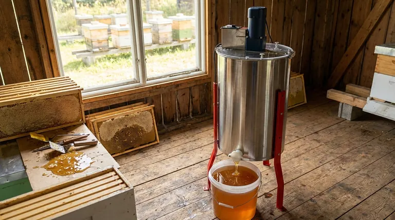 꿀을 추출하는 데 사용되는 기계는 무엇입니까? 양봉장에 적합한 추출기 선택하기