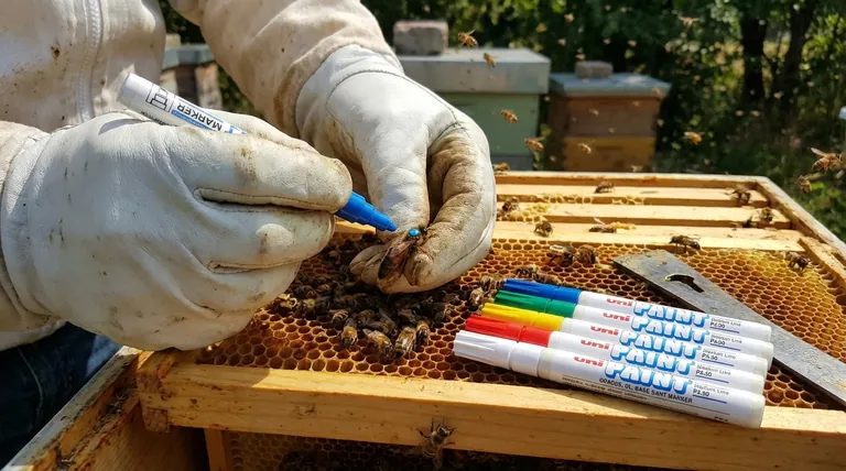 What is the purpose of marking queen bees with colors? Essential for Hive Management & Efficiency