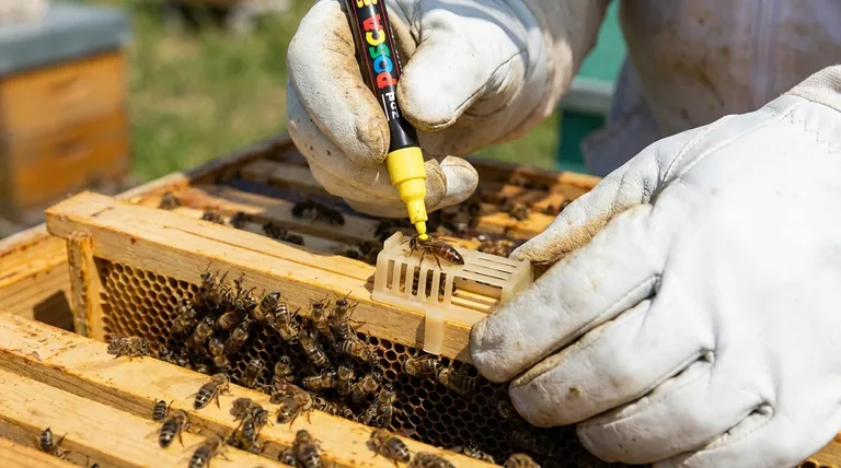 Where is the queen bee typically marked? A Guide to Safe & Effective Queen Identification