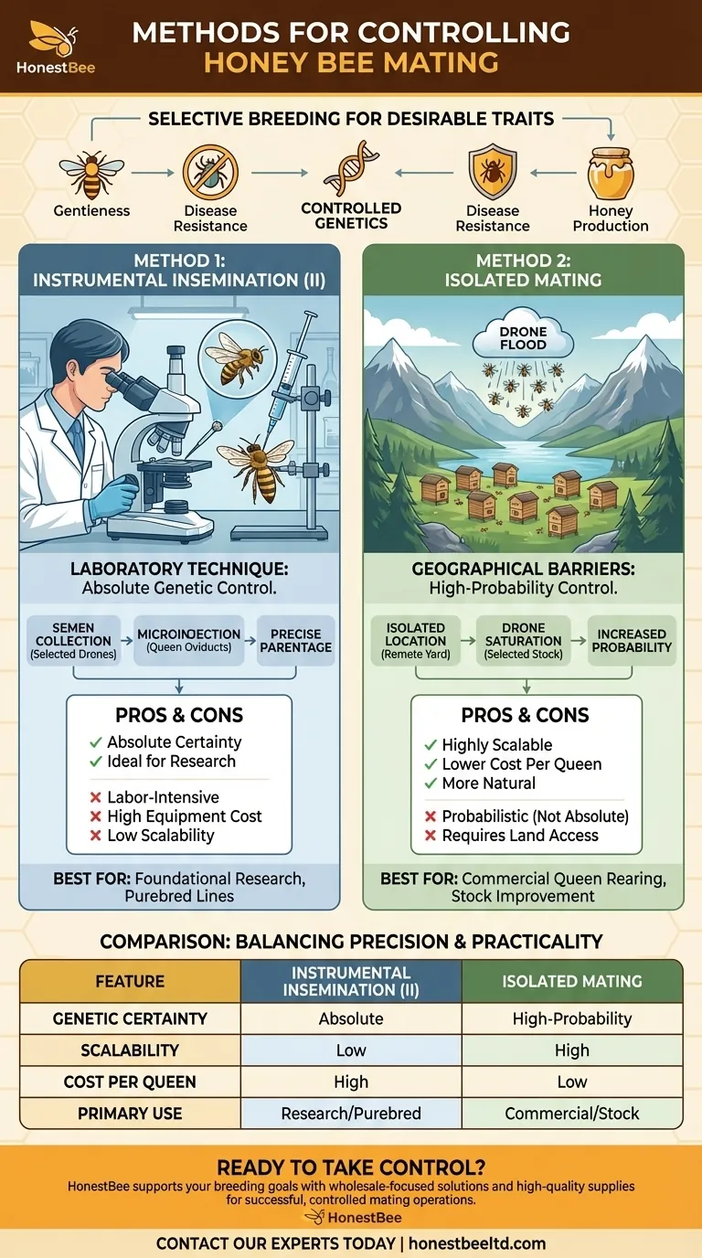 ما هي طرق التحكم في تلقيح نحل العسل؟ إتقان الانتقاء الوراثي لمنحلك دليل مرئي