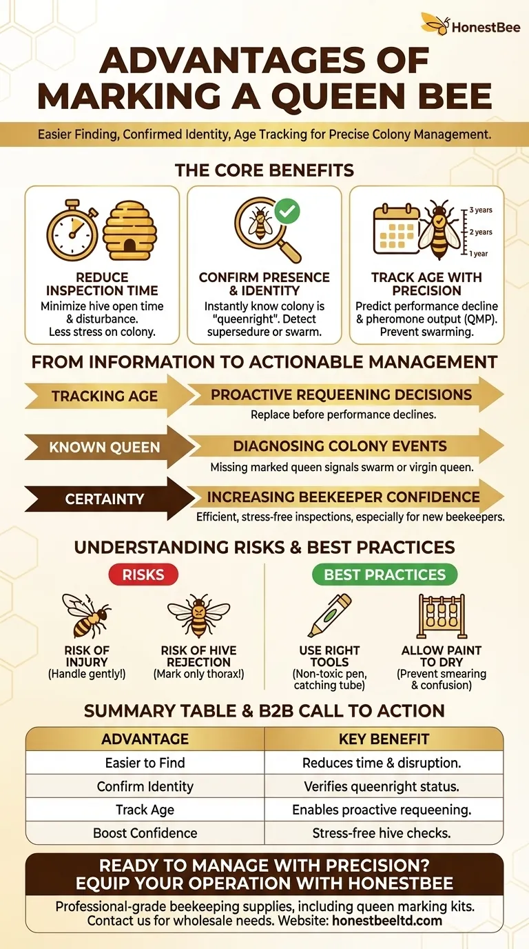 Каковы преимущества мечения пчелиной матки? Достижение точности и уверенности в управлении ульями Визуальное руководство