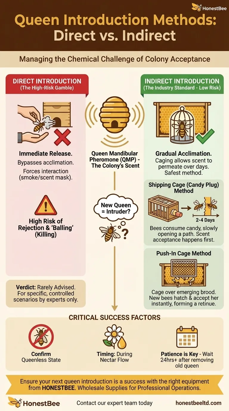 여왕벌 도입의 두 가지 주요 방법은 무엇입니까? 안전하고 성공적인 여왕벌 수용 마스터하기 시각적 가이드