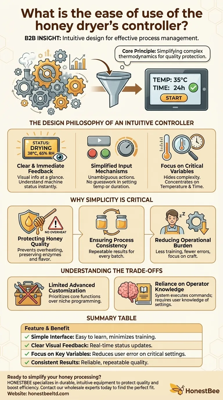 ¿Cuál es la facilidad de uso del controlador del secador de miel? Domine el secado de miel con un control intuitivo Guía Visual