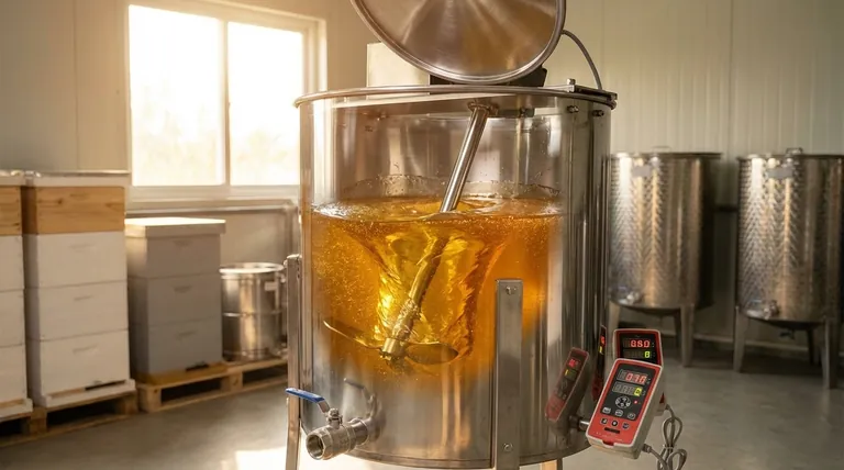 ¿Cuál es el diseño de la hélice en el mezclador de miel? Una guía para una mezcla suave e higiénica