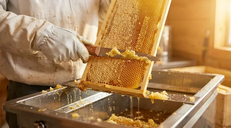 ما هي الخطوة الأولى في عملية استخلاص العسل؟ إتقان الفن الحاسم لفك التغطية (Uncapping)