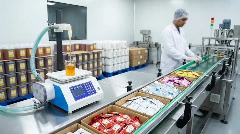 小袋灌装包装机可以灌装和包装哪些类型的产品？液体、糊状物和涂抹酱的多功能包装