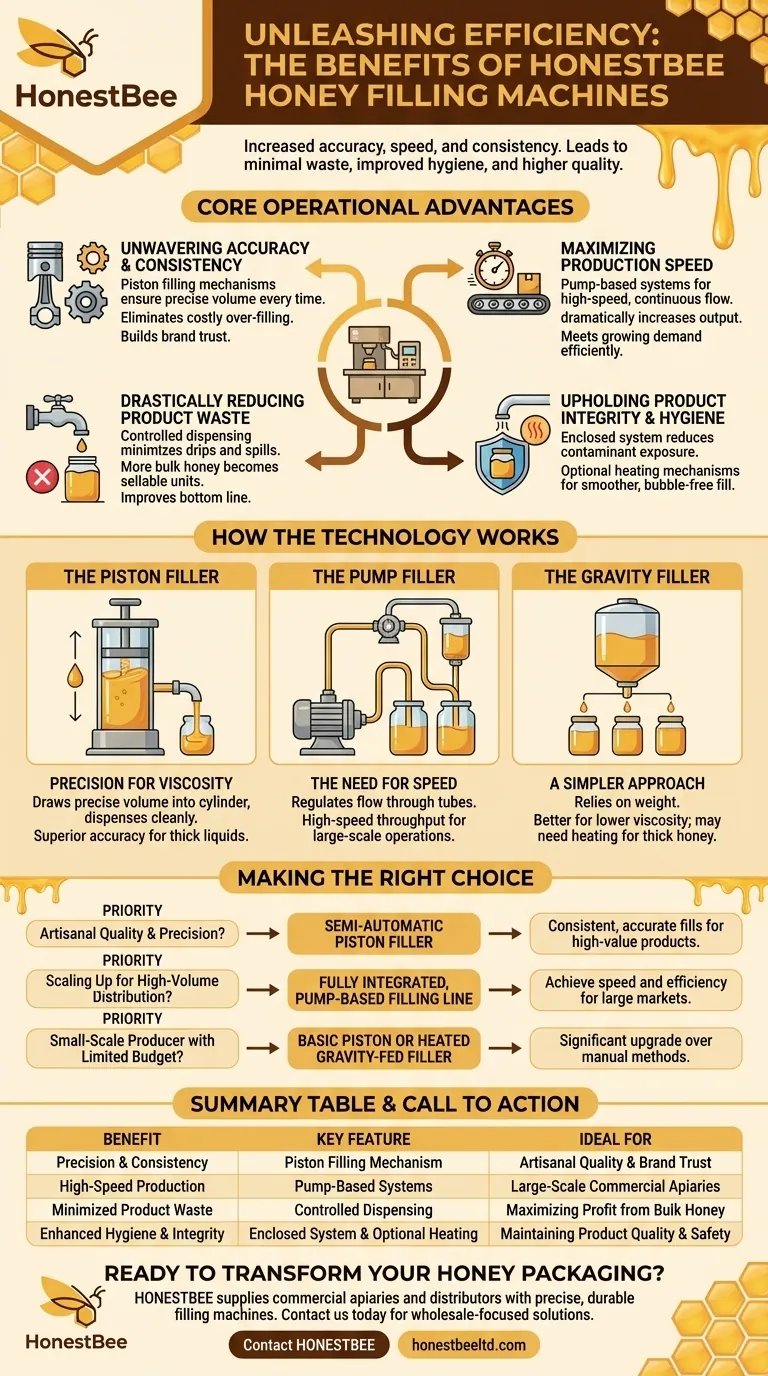 What are the benefits of using honey filling machines? Boost Efficiency & Quality in Your Apiary Visual Guide