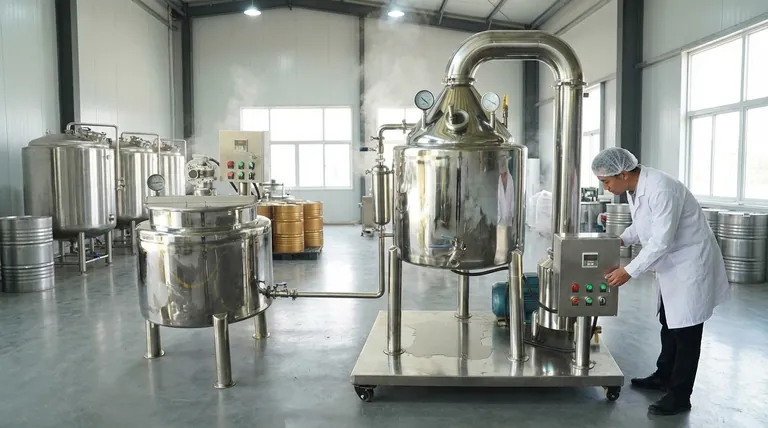 Quel principe le concentrateur de miel sous vide utilise-t-il pour concentrer le miel ? Préservez la qualité grâce à l'évaporation à basse température