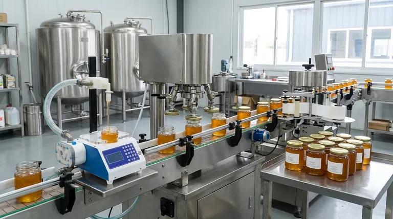 What equipment is used for packaging honey? A Guide to Filling, Capping & Labeling Systems