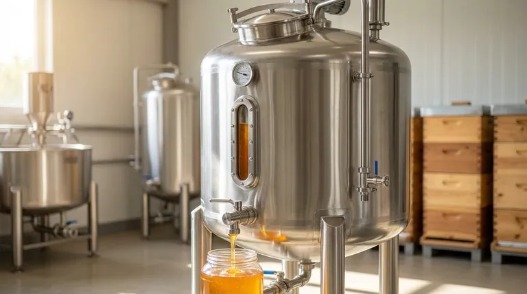 Quel est le but d'un réservoir de stockage de miel ? Rationalisez votre traitement du miel pour la qualité et l'efficacité