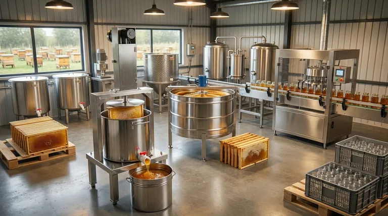 What are the key components of a honey processing plant? Build Your Efficient Honey Production Line