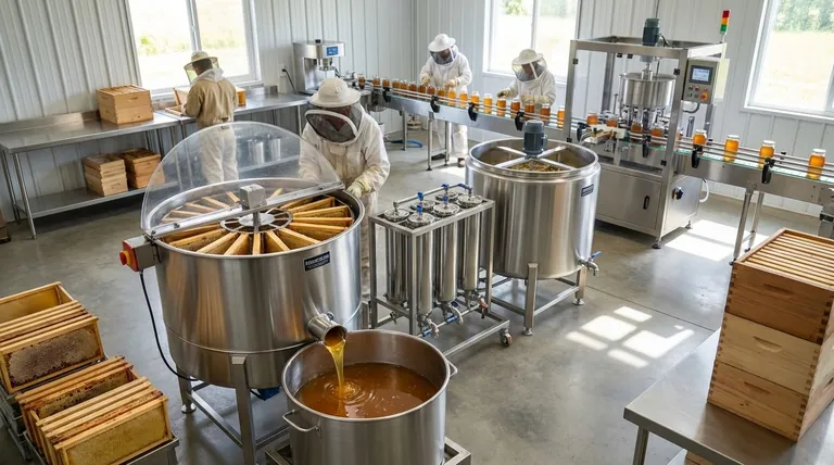 How can honey processing equipment help in maximizing production efficiency? Automate to Scale Your Apiary