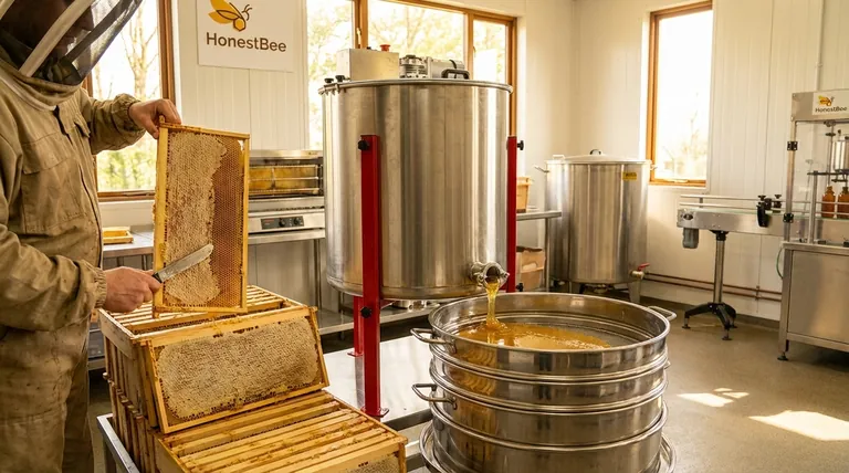 Quelles sont les étapes du processus de fabrication de transformation du miel ? De la ruche à la table