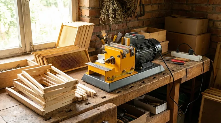 ما هو الغرض من آلة تشكيل إطارات النحل المكتبية الصغيرة؟ أتمتة تجميع الإطارات لمربي النحل