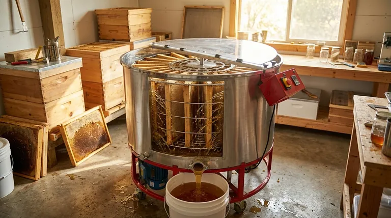 방사형 벌꿀 추출기는 무엇이며 그 특징은 무엇입니까? 벌꿀 수확 효율성 극대화