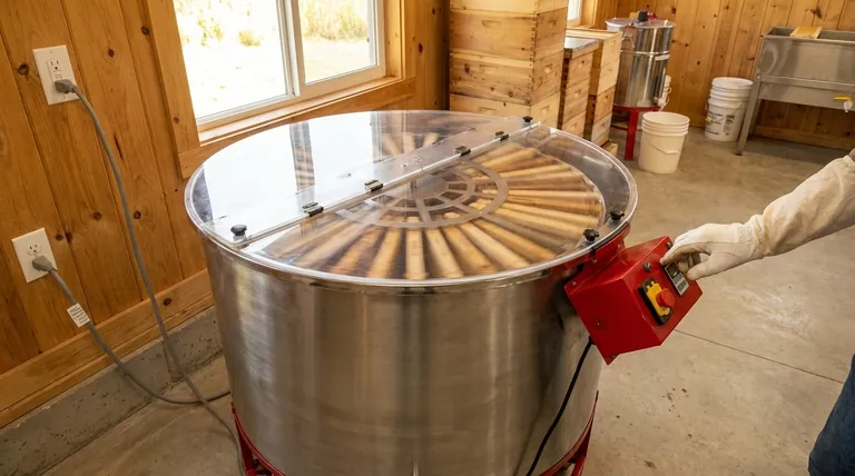 Каковы советы по безопасности при использовании электрических медогонок? Обеспечьте плавный и безопасный сбор урожая