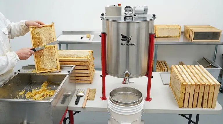 꿀 추출기를 사용하여 꿀을 채취하기 위해 필요한 준비 사항은 무엇인가요? 깨끗한 수확을 위한 단계별 가이드