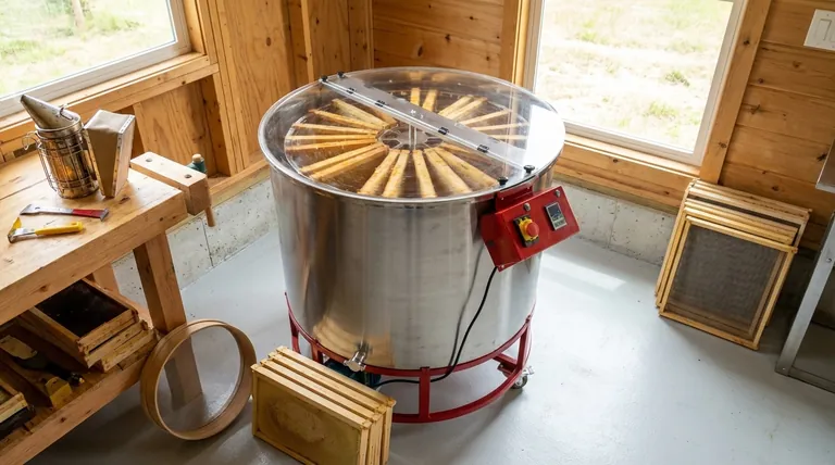 Как радиальные экстракторы используют естественный наклон сота для извлечения меда? Максимизируйте эффективность с помощью природного дизайна