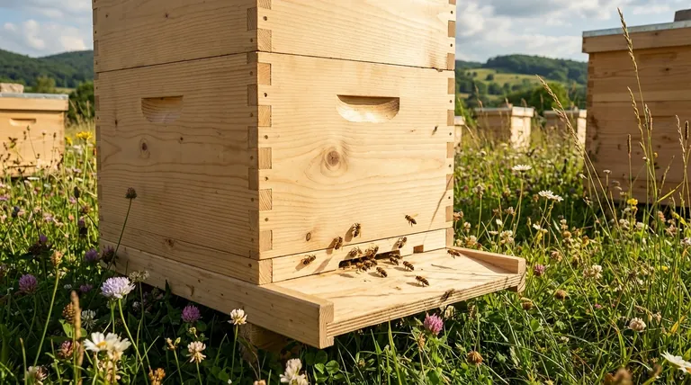 实心底板在蜂箱中的作用是什么?对冬季生存和隔热至关重要