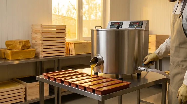 Quais são as vantagens de usar derretedores industriais de cera para cera de abelha? Alcance uma Produção Escalável, Segura e Consistente