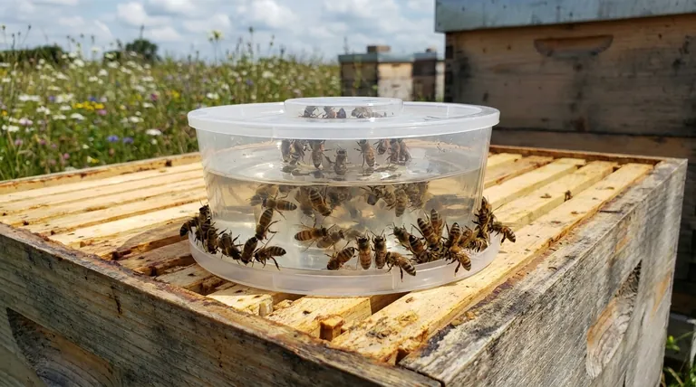 What is the primary function of a bee rapid feeder? A Strategic Tool for Colony Health