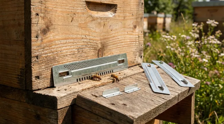 圆形金属蜂箱入口盘有什么好处?增强蜂箱安全与健康