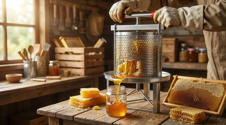 What is the purpose of a honey press? Maximize Yield for Small-Scale Beekeeping
