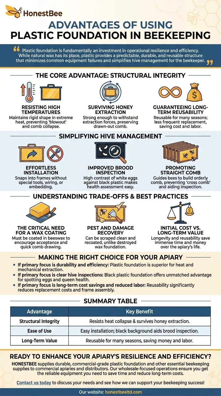 Quali sono i vantaggi di utilizzare il fondino in plastica nell'apicoltura? Aumenta la durata e l'efficienza Guida Visiva